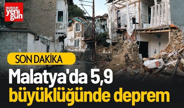 Malatya’da 5.9’luk Deprem! Üç Şehirde Panik Yaşandı