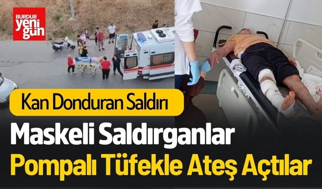 Maskeli Saldırganlar Dehşet Saçtı