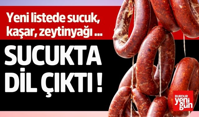 Sucukta Dil Şoku! Bakanlık Yeni Listesini Açıkladı