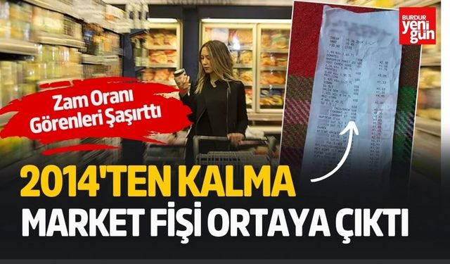 2014’teki Market Fiyatları Bugün Hayal Oldu