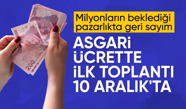 Asgari Ücret Tespit Komisyonu 10 Aralık'ta toplanacak