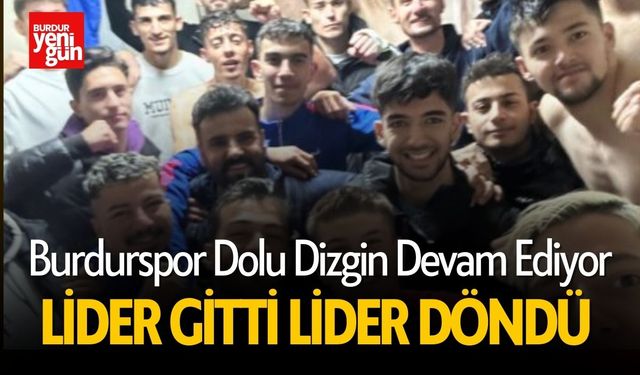 Burdurspor Dolu Dizgin Devam Ediyor