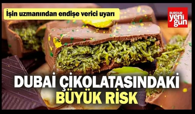 Lüks Tüketim Çılgınlığı Dubai Çikolatası Piyasayı Sardı