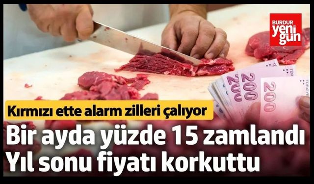 Kırmızı Et Alarmı! Yıl Sonunda Kıyma Kaç Lira Olacak?