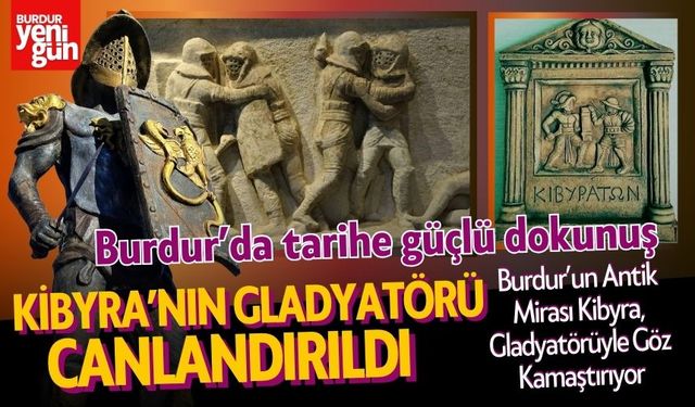 Kibyra'nın 2.60 Metre Boyundaki Gladyatörü Canlandırıldı