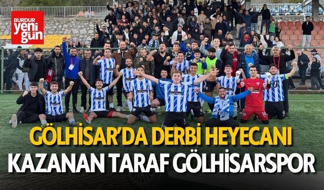 Gölhisar Derbisinin Galibi Gölhisarspor Oldu!