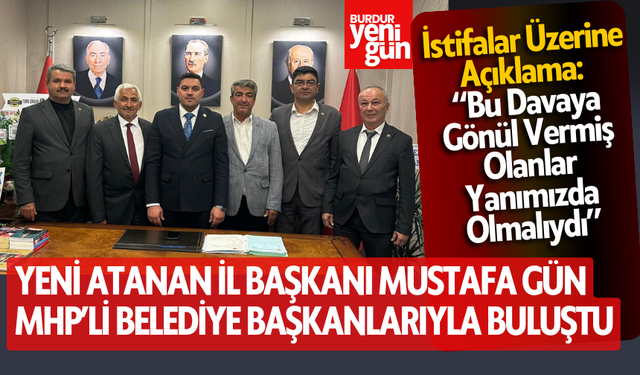 Burdur MHP’de Birlik ve Beraberlik Toplantısı Gerçekleştirildi