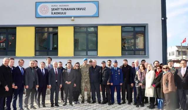 Mudanyalı şehit Tunahan Yavuz'a çifte vefa