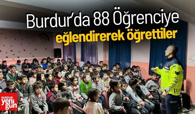 Yeşildere’de 88 Öğrenci Güvenli Trafiği Eğlenerek Öğrendi