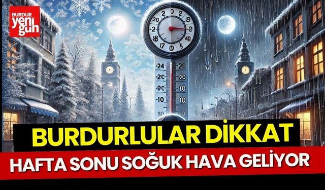 Hafta Sonu Planı Yapanlar Dikkat: Burdur’da Hava Nasıl Olacak?