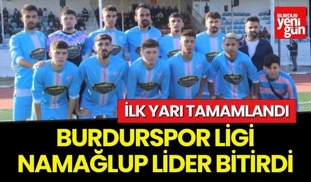 Burdurspor Ligi Namağlup Lider Bitirdi