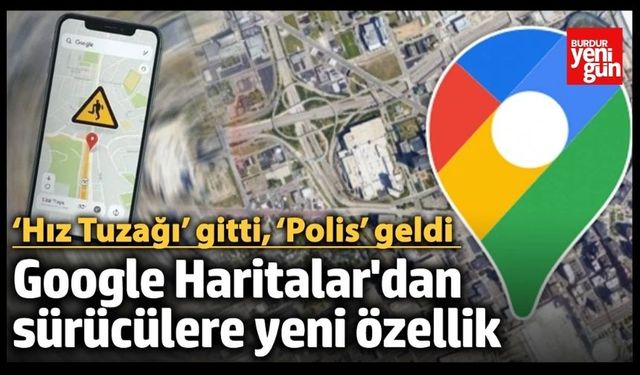 Sürücüler artık polis noktalarını görebilecek