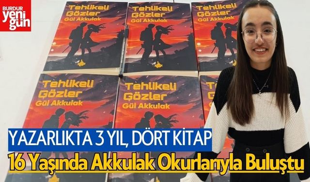 16 Yaşındaki Yazar Gül Akkulak, Kitap Fuarında Okurlarıyla Buluştu