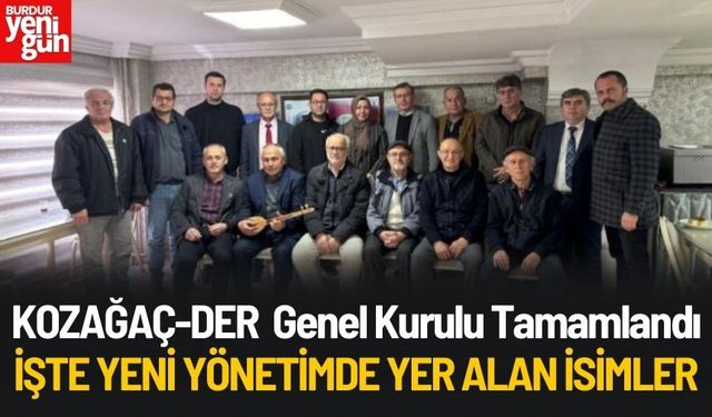 Kozağaçlılar Derneği Genel Kurulunda Yapıldı