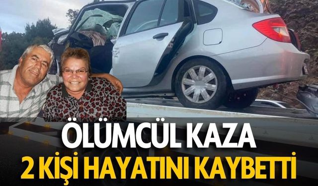 Trafik Kazası: 2 Kişi Hayatını Kaybetti