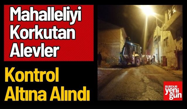 Isparta Yalvaç’ta Ahşap Evde Yangın Korkuttu