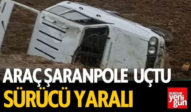 Otomobil Şarampole Uçtu: Sürücü Yaralı