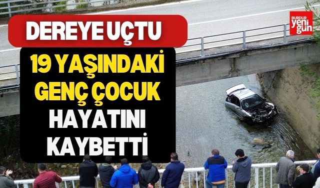 19 Yaşında Sürücü Hayatını Kaybetti