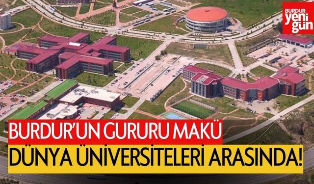 MAKÜ, Yaşam Bilimleri Alanında Dünya Sıralamasında Yerini Aldı