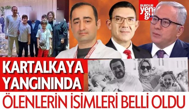 Kartalkaya Yangını: Hayatını Kaybedenlerin İsim Listesi Belli Oldu