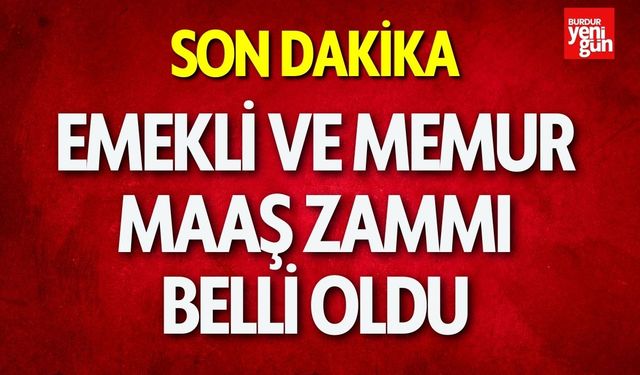 Emekli ve Memur Maaşlarına Zam Oranları Belli Oldu