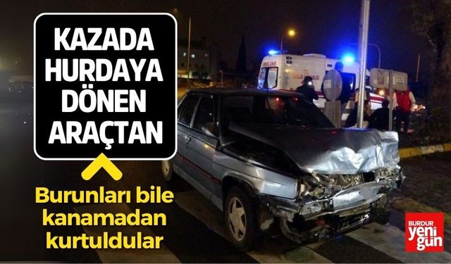 Trafik Kazasında Yol Savaş Alanına Döndü