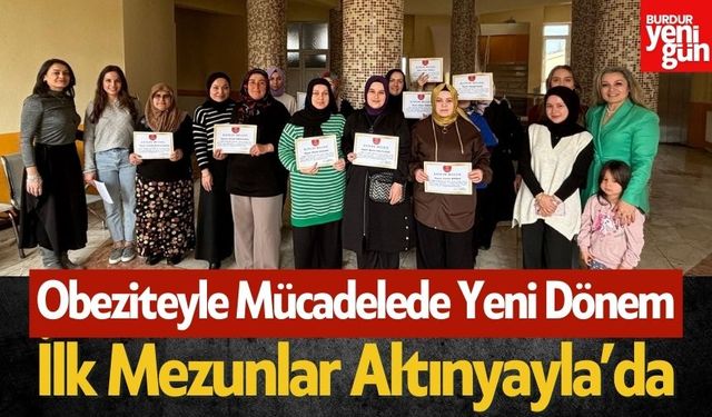 Obeziteyle Mücadelede Yeni Dönem: İlk Mezunlar Altınyayla’da