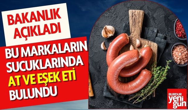 Bu Markaların Sucuklarında At ve Eşek Eti Bulundu