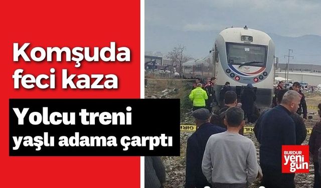 Raylardan Geçmeye Çalışan Adama Tren Çarptı