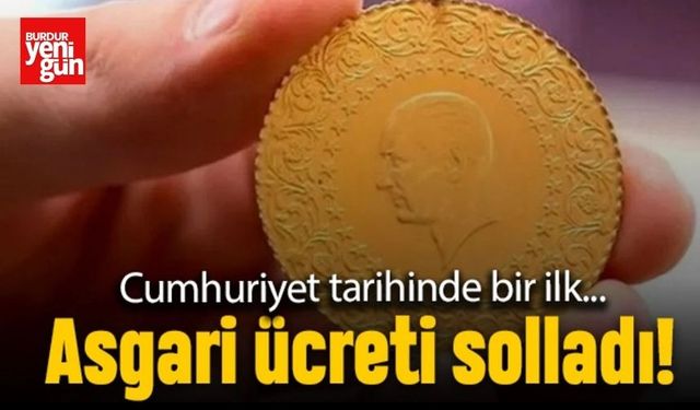 Cumhuriyet altını asgari ücreti geçti