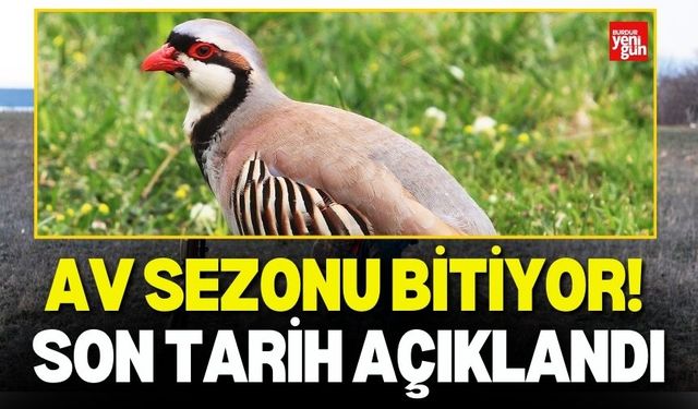 Av Sezonu Bitiyor! Son Tarih Açıklandı