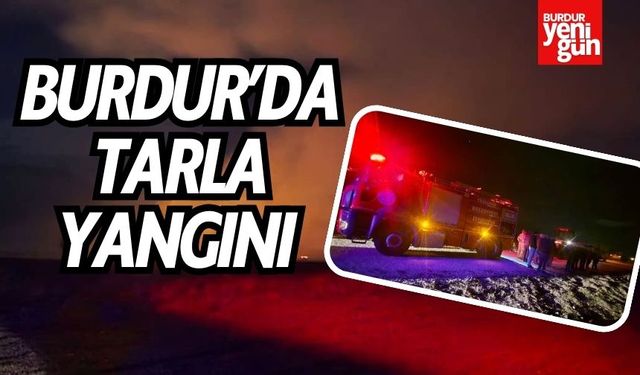 Bayındır ve Dereköy Arasında Büyük Tarla Yangını!