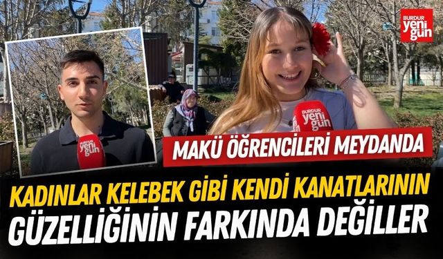 Burdur MAKÜ Öğrencileri Meydanda