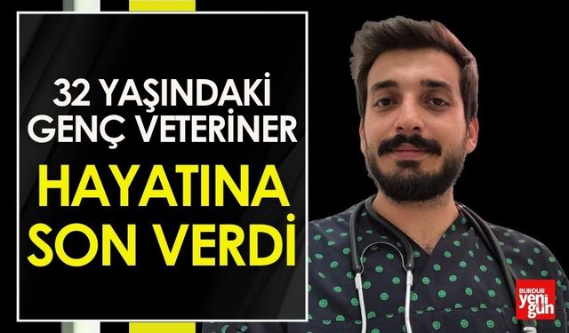 Genç Veteriner Hayatına Son Verdi