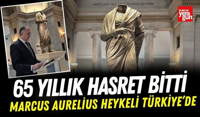 Marcus Aurelius Heykeli 65 Yıl Sonra Türkiye’de