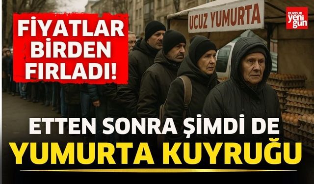 Etten sonra şimdi de yumurta kuyruğu