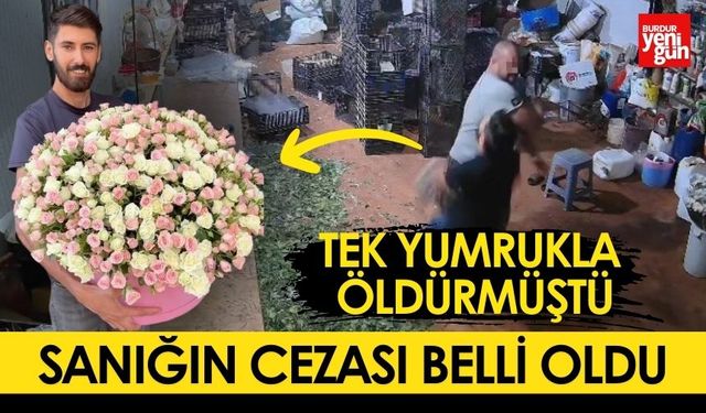Çiçekçiyi tek yumrukla  öldürmüştü