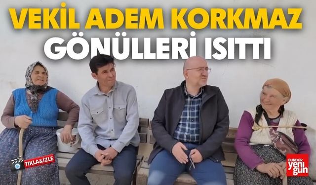 Vekil Adem Korkmaz Gönülleri Isıttı