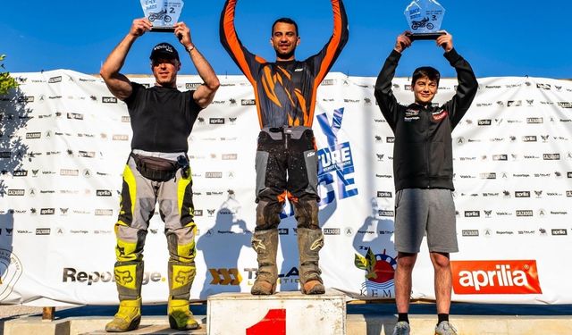 Antalya'da "Sky Adventure" motosiklet yarışı düzenlendi
