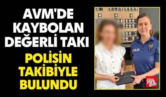 Kıymetli Takı Sahibine Kavuştu