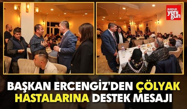 Burdur’da Çölyak Hastalarına Destek Yemeği