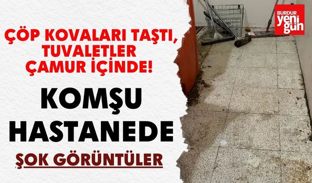 SDÜ Hastanesi’nde Şok Görüntüler