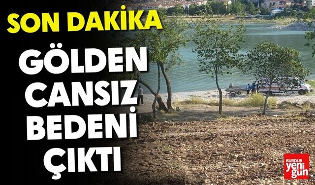 SON DAKİKA - Gölden Cansız Bedeni Çıktı