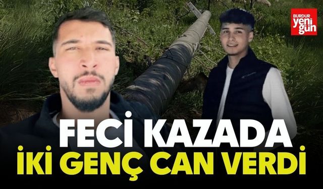 Feci Kazada İki Genç Can Verdi