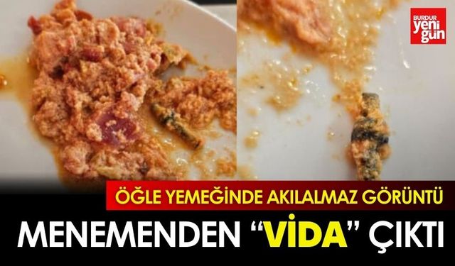 Öğrenci Menemeni Yerken Şok Oldu