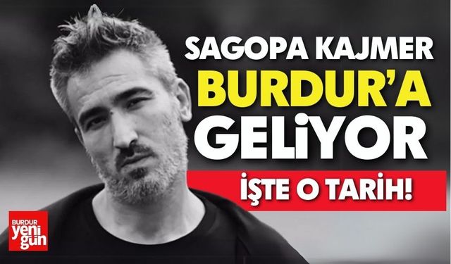Sagopa Kajmer Burdur’a Geliyor