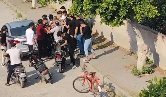 Hatay'da meydan savaşı gibi kavga