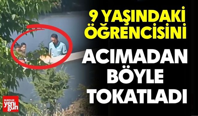 Öğretmen öğrencisini tokatladı