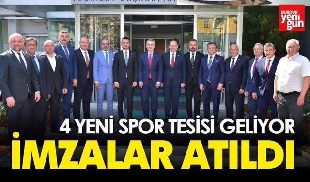 Burdur’da Spor Altyapısı Güçleniyor