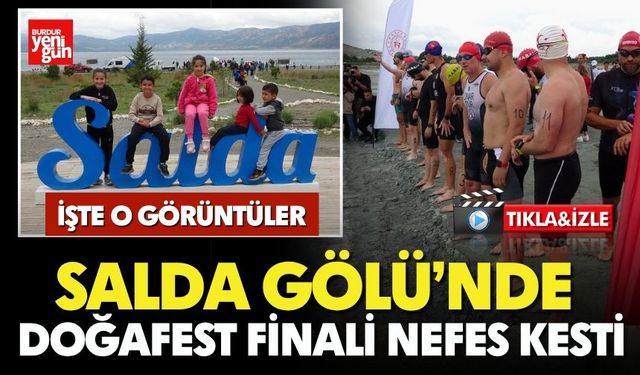 Salda Gölü’nde DoğaFest Finali Nefes Kesti